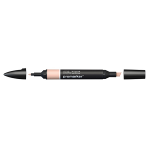 Pennarello Winsor&Newton Promarker doppia punta fine-larga - muted pink O829 - 0203626
