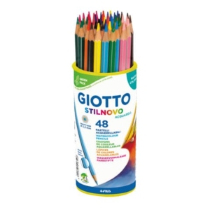 Matite acquerellabili Giotto Stilnovo in conf. 48 colori assortiti water colors - F516100
