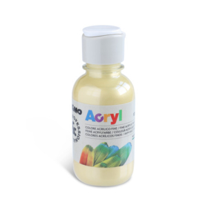 Colore acrilico Primo in bottiglia PET con tappo dosatore 125 ml - 920 oro - 402TA125920