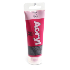 Colore acrilico Primo in tubetto in polietilene 75 ml - 301 magenta 420TA75301