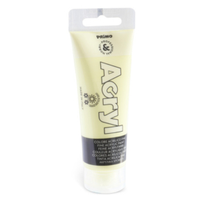 Colore acrilico Primo in bottiglia PET con tappo dosatore 75 ml - 212 giallo limone - 420TA75212