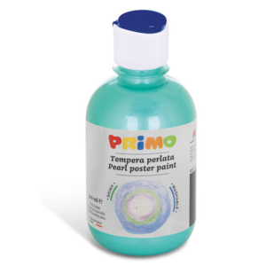 Tempera perlata in bottiglia Primo 300 ml verde brillante 234TP300610