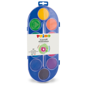 Acquerelli Primo Ø 44 mm in conf. da 10 colori assortiti - 120A10SG