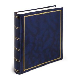 Album portafoto Lebez con copertina in Vinyl - 30 fogli in cartoncino - formato 30x33 cm - 0379-BL