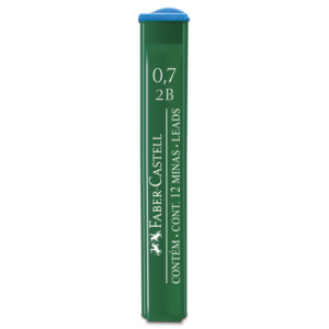 Astucci 12 mine 2B Faber-Castell Super Polymer 0,7 mm - scatola 12 astucci 521702
