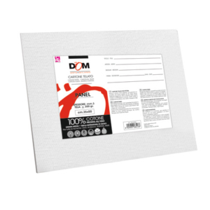 Cartone telato per pittura DOM 300 g 35x50 cm - bordo 3 mm - 354/3550