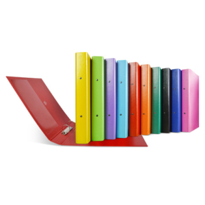 Raccoglitore Sei Rota Nettuno - 2 anelli a R 30 mm - A4 - dorso 3,5 cm - conf. 10 pz colori assortiti - 36773199