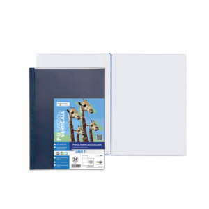 Portalistini UNO TI Sei Rota a libro PP buccia - A3 - 24 interni - blu - 55312407