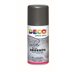 Vernice spray Deco - 150 ml - colore argento - 615/2