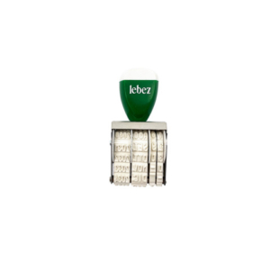 Timbro datario Lebez - altezza carattere 5 mm - 179