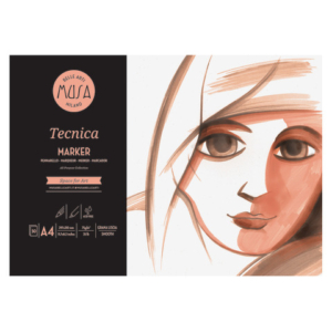 Blocco Musa Tecnica Marker A4 - 75 g/m² - 50 ff - MU135294