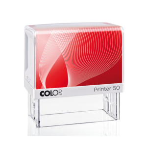 Timbro rettangolare Colop Printer G750 30x69 mm bianco - PR50G7.BI