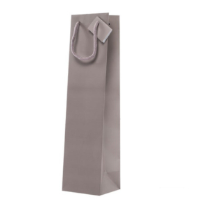Borsa portabottiglie Decoration Lusso tortora 10+9xH.39 cm - conf. 10 pz - SHB881TO