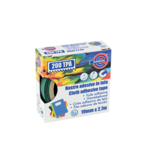 Nastro adesivo telato Eurocel formato 19 mm x 2,7 m - colore verde 016314194