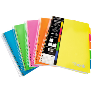 Maxi quaderno spiralato Nikoffice A4 - 80 g/m² - 100 ff - 5M - 30NIK106