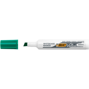 Marcatore per lavagne bianche BIC Velleda 1791 punta a scalpello tratto 3,3-4,6 mm verde - 9431971