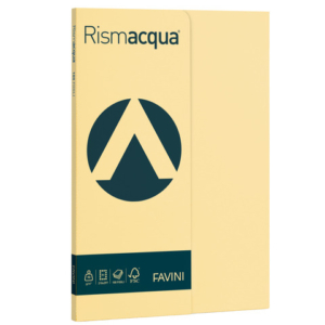 Carta colorata Favini Rismacqua colori tenui 90 g/m² A4 - risma da 100 fogli camoscio - A69R144