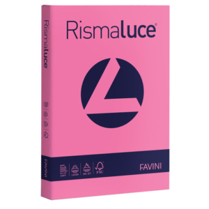 Carta colorata Favini Rismaluce colori forti 200 g/m² A4 - risma da 125 ff ciclamino - A67F104