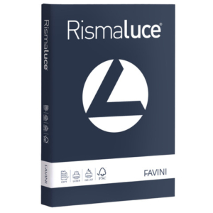 Carta colorata Favini Rismaluce colori forti 200 g/m² A4 - risma da 125 ff blu cobalto - A672114