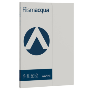 Carta colorata Favini Rismacqua colori tenui 90 g/m² A4 - risma da 100 fogli ghiaccio - A69U144