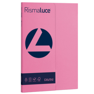 Carta colorata Favini Rismaluce colori forti 200 g/m² A4 - risma da 50 ff ciclamino - A69F544