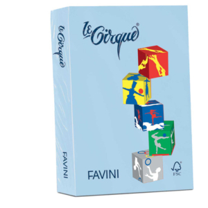 Risma A3 Favini Le Cirque - 80 g - 500 fogli colore azzurro pastello A717353
