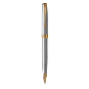 Penna a sfera Parker Sonnet punta M inchiostro nero Stainless Steel GT - 1931507