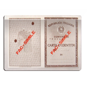 Porta carta di identità Alplast trasparente 1016