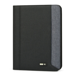 Portablocco City Time Dual A5 in tessuto tecnico - 20x25,5 cm - nero - 61504