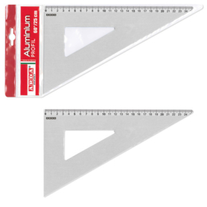 Squadra in alluminio Arda Profil 60° 25 cm - 18126
