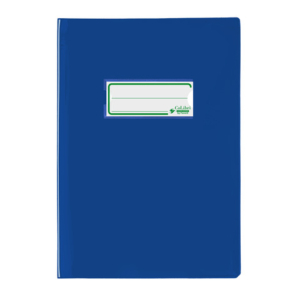 Copriquaderno A5 Colibrì con portanome e salva angoli - laccato - PE180 - conf. 24 pz - blu - 400184672