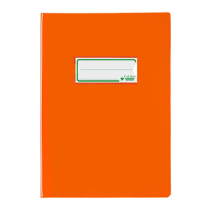 Copriquaderno A5 Colibrì con portanome e salva angoli - laccato - PE180 - conf. 24 pz - arancio - 400184676