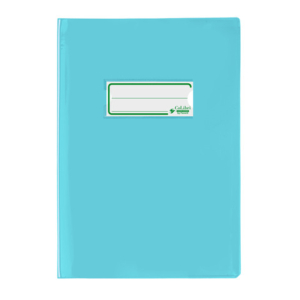 Copriquaderno A5 Colibrì con portanome e salva angoli - laccato - PE180 - conf. 24 pz - azzurro - 400184675