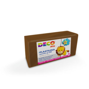 Plastilina in panetto Deco 500 g - marrone - 07030