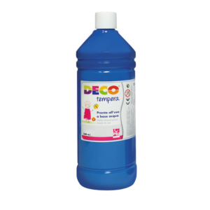 Tempera in flacone Deco 500 ml - ciano - PF550/21