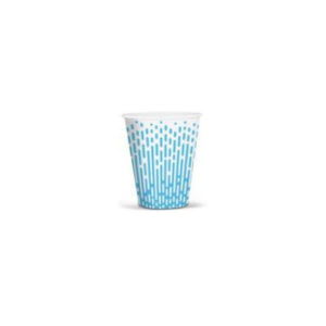 Bicchieri in carta e PE Dopla Green serigrafati ''BRIO'' 250 ml / 9 oz bianco - conf. 50 pz - 42198