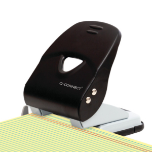 Perforatore a due fori Q-Connect 40 fogli nero KF14221