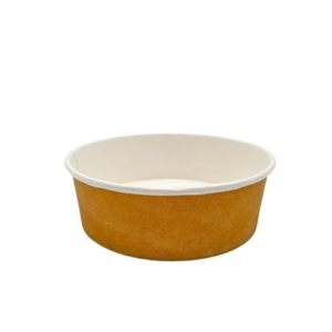 Contenitore per poké Le Nappage in cartoncino kraft plastic free avana conf. 50 pz 1.100 ml - KB200310