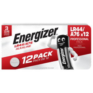 Batterie alcaline Energizer Alkaline Power BP12 LR44/A76 - conf. 12 pz - E304263500