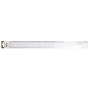 Righello Q-Connect trasparente 50 cm  KF00589