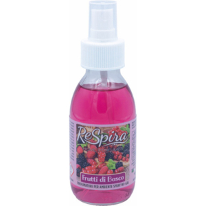 Profumatore per ambienti spray Respira flacone 125 ml frutti di bosco 82162