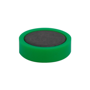 Magneti per lavagne bianche 25 mm Q-Connect verde - conf. 10 pz - KF02641