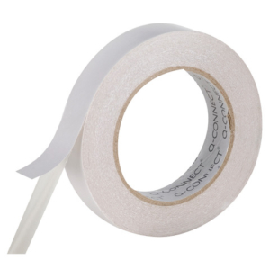 Nastro biadesivo in foam Q-Connect - conf. 8 pezzi - 12 mm x 5 m KF17477