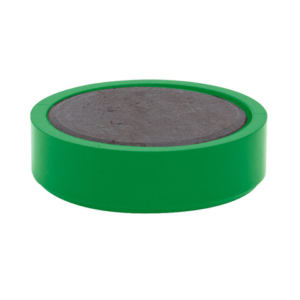 Magneti per lavagne bianche 35 mm Q-Connect verde - conf. 10 pz - KF02647