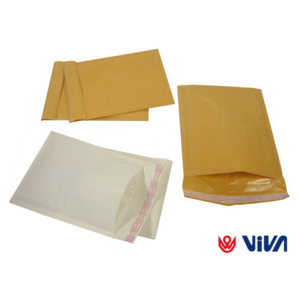 Buste imbottite Viva Kraft avana formato C/D -  conf. 100 pz 175x200 mm 3455