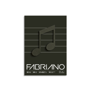 Quaderno musica punto metallico Fabriano A4 - 32 fogli 19100768