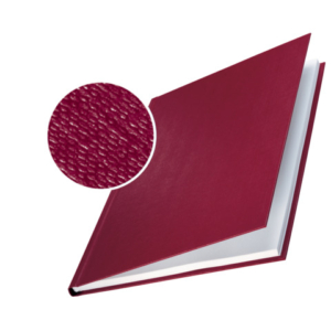 Copertina per rilegatura Leitz rigida ''G'' conf. da 10 bordeaux 74130028