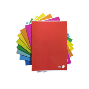 Maxi quaderno BM Arti Grafiche Be More Color Basic A4 - 80 g/m² - 20+1 ff - B - assortiti - conf. 10 pezzi - 0110601