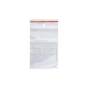 Buste trasp. chiusura grip in LDPE 50 ?m Q-Connect con banda scrivibile - cont. alimentare - conf. 1000 pz - 7x10 cm
