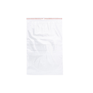 Buste trasp. chiusura grip in LDPE 50 ?m Q-Connect con banda scrivibile - cont. alimentare - conf. 1000 pz - 20x30 cm